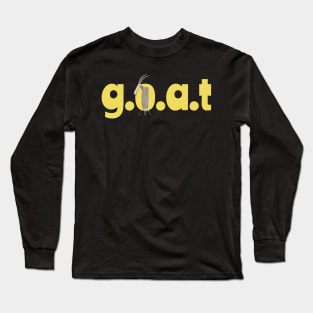 G.O.A.T. , Goat, Greatest of All Time! Long Sleeve T-Shirt